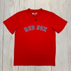 Majestic Boston Red Sox MLB Youth Size YXL Cool Base Short Sleeve T-Shirt